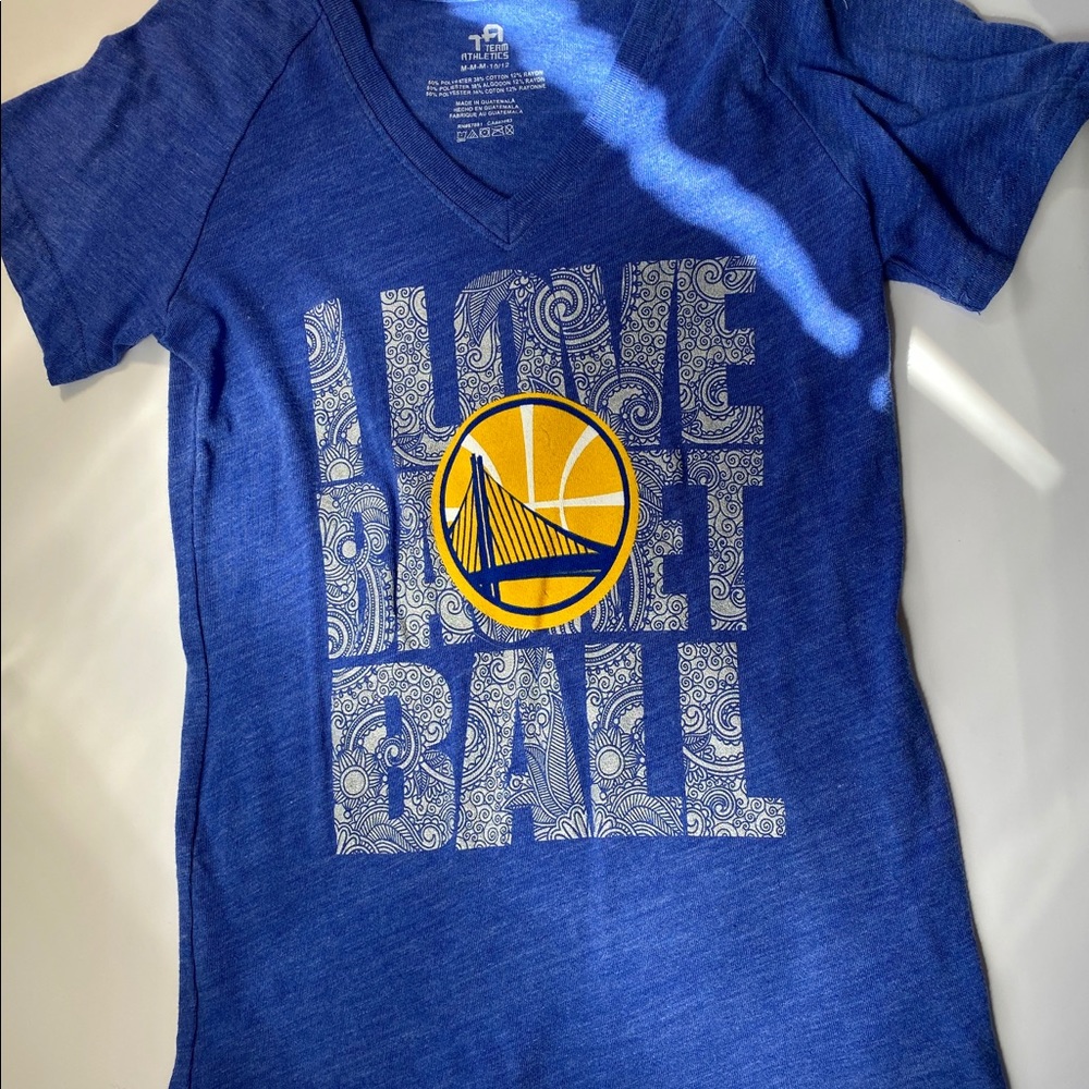 Girls Golden State Warriors Shirt
